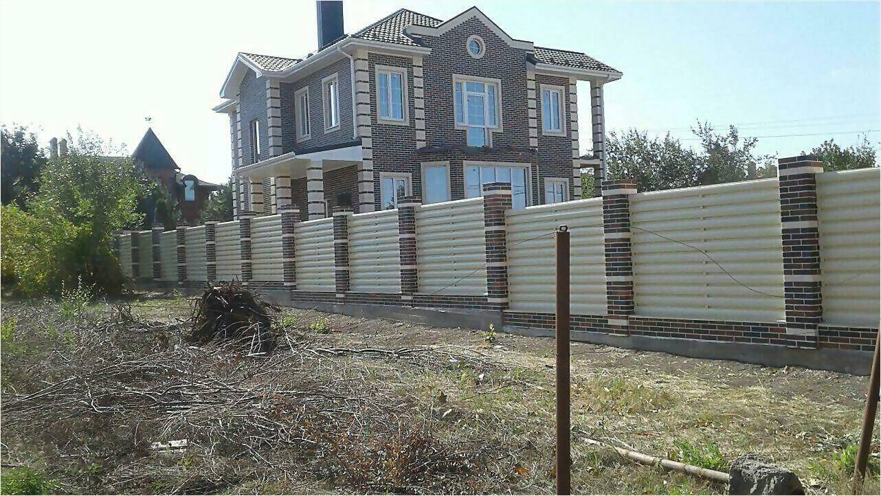 Забор из штакетника 115м фото6 в Киришах