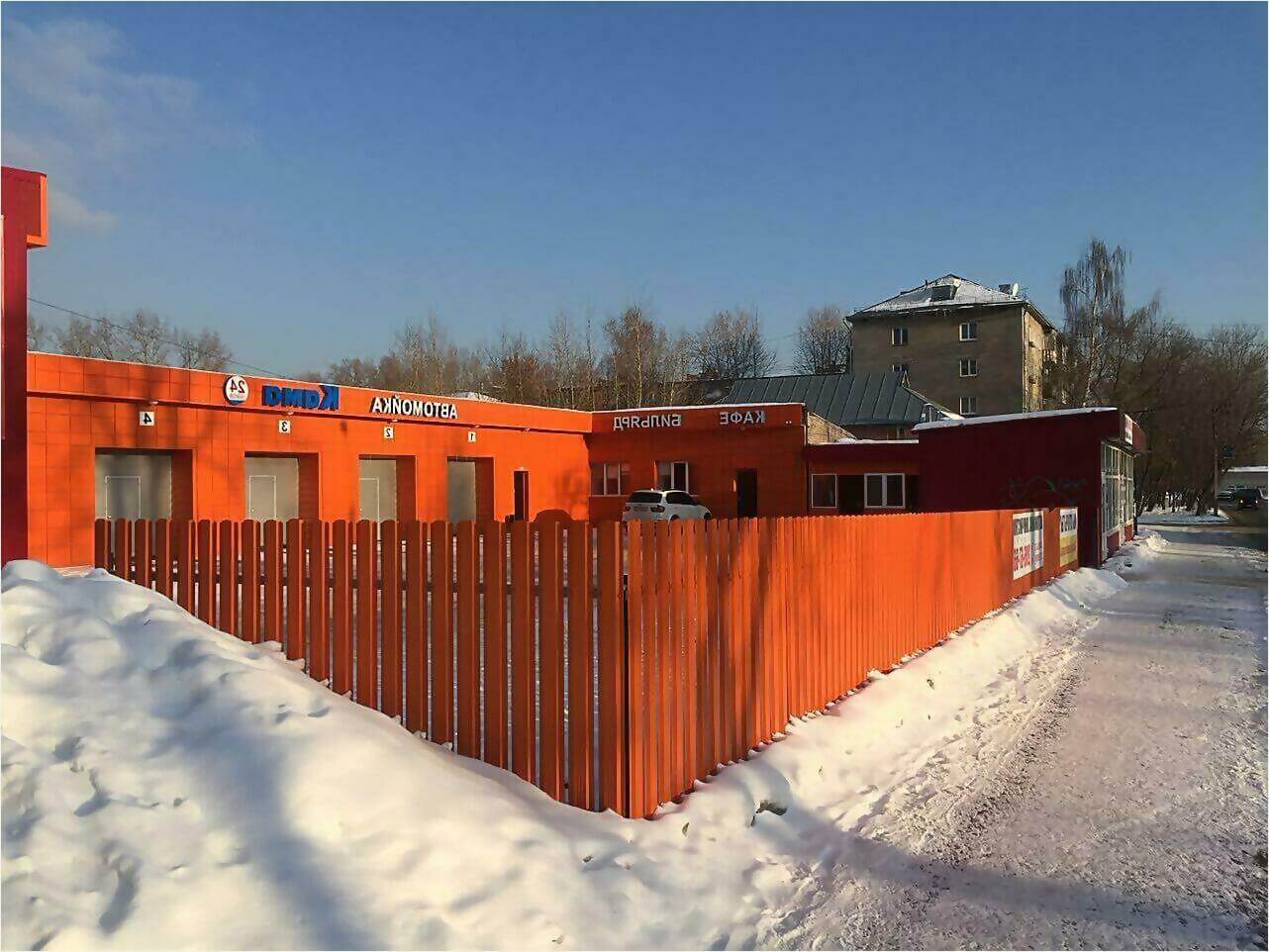 забор из штакетника 60м фото5 в Киришах