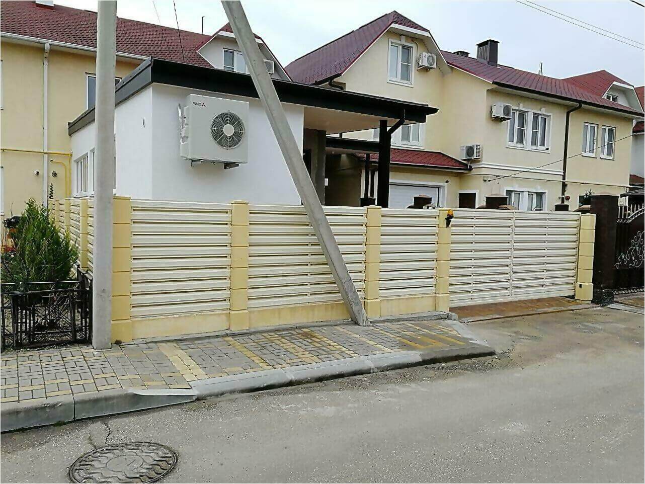 забор из штакетника 70м фото4 в Киришах